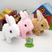Electric Rabbit Plush Toys