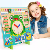 Child Interactive Educational Toys Clock 