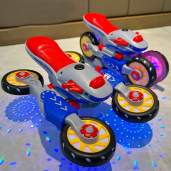 Motorcycle Colorful Lights Electric Car Toy