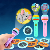 5 in 1 Projection Flashlight Early Education Toys