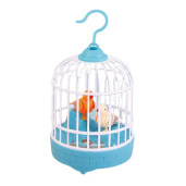Sound Activated With Light And Music Bird Cage Toy