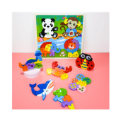 Wooden 3d Puzzle Shapes