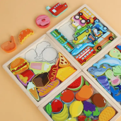 Cartoon Puzzle 3D Wooden Toys