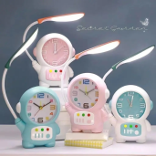 LED Lamp Backlit Quartz Digital Desktop Alarm Clock