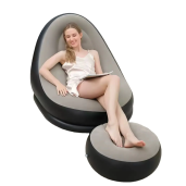 Inflatable Couch Air Sofa With Stool Foot