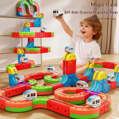 Magic Building Blocks Cube Track Train 