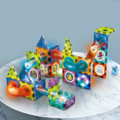 Colorful Magnetic Building Blocks (98pcs)