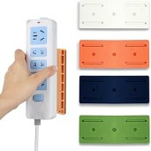 3Pcs Set Adhesive Punch free Socket Holder