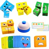 Face Changing Bricks Games With Bell & Iron Box