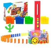 Dominoes Automatic Domino Train Educational Toy
