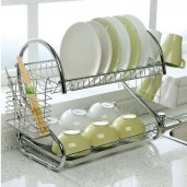 2 Tiers Kitchen Dish Rack