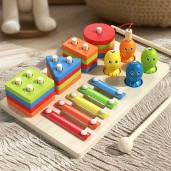 3 in 1 fishing Game